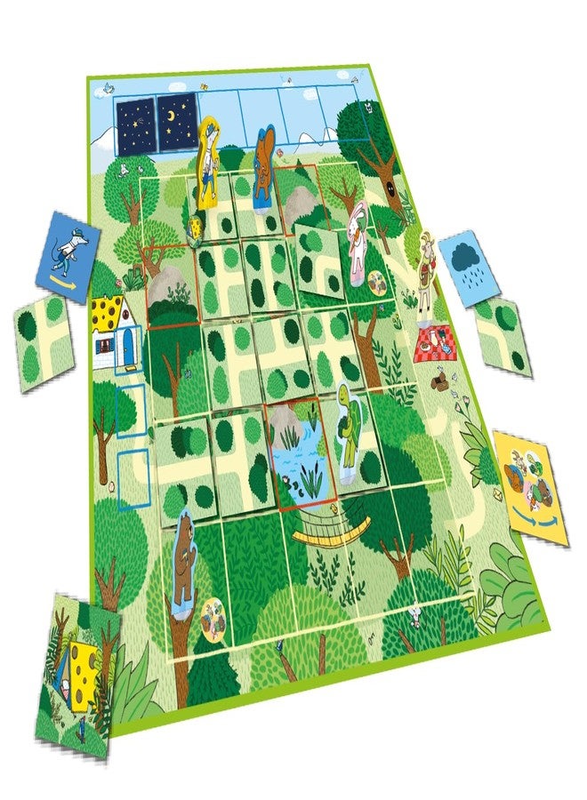 جيجاميك لعبة جيجاميك: نزهة السيد ساعي البريد | لعبة لوحية مغامرات حيوانات رائعة للأطفال | ساعد السيد ساعي البريد في إيصال أصدقائه إلى النزهة | لعبة تعاونية لقلب البلاطات للأطفال | للأعمار من 4 سنوات فما فوق | من 1 إلى 4 لاعبين | 30 دقيقة - Image 2